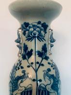 3 WORTH CELADON BLUE WHITE VASES XIX CENTURY QING DYNASTY, Ophalen