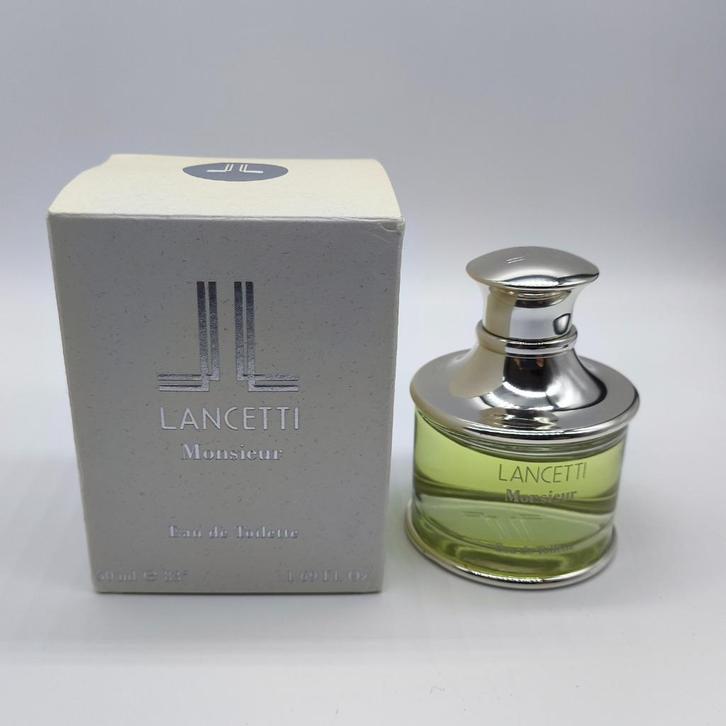 Lancetti Monsieur EDT vintage, Handtassen en Accessoires, Uiterlijk | Parfum, Zo goed als nieuw, Verzenden