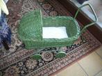 Rieten poppenwagentje +/-50 cm hoog, Kinderen en Baby's, Speelgoed | Poppen, Ophalen, Gebruikt, Overige typen