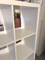 Boekenkast, Huis en Inrichting, 50 tot 100 cm, 25 tot 50 cm, 100 tot 150 cm, Witte moderne boekenkast van Ikea