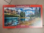puzzle 4000 pièces - Castorland - panorama lac de montagne, Comme neuf, Puzzle, Enlèvement ou Envoi, Plus de 1 500 pièces