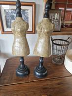 2stuks oude kleine paspopjes 54cm  €20, Antiek en Kunst, Ophalen of Verzenden