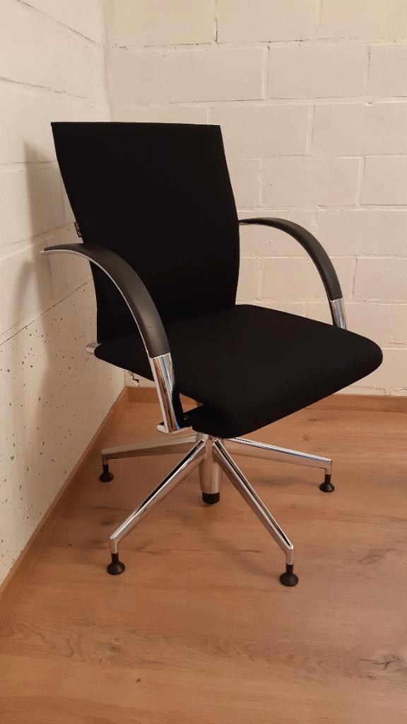 Bureaustoel/vergaderstoel Ahrend, Maison & Meubles, Chaises de bureau, Comme neuf, Chaise de bureau, Noir, Enlèvement