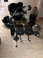 Bugaboo donkey twin kinderwagen met maxi cosi en accessories, Kinderen en Baby's, Kinderwagens en Combinaties, Gebruikt, Bugaboo