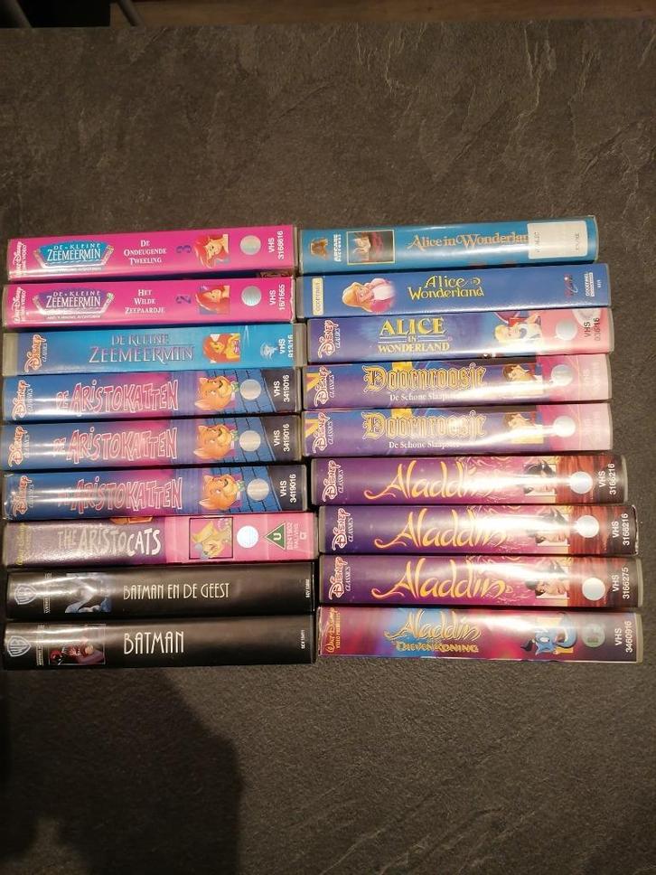 VHS tekenfilm 2, Cd's en Dvd's, VHS | Kinderen en Jeugd, Zo goed als nieuw, Tekenfilms en Animatie, Tekenfilm, Ophalen of Verzenden