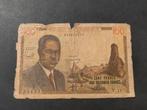 Cameroen - 100 Francs ND (1962) - G/VG, Ophalen of Verzenden, Los biljet