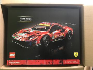 Lego Technic 42125 Ferrari 488 GTE AF Corse #51 Nouveau 