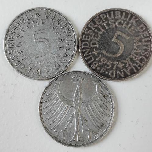 15 zilvermarken Zilver Duitsland, Postzegels en Munten, Munten | Europa | Niet-Euromunten, Duitsland, Zilver, Ophalen of Verzenden