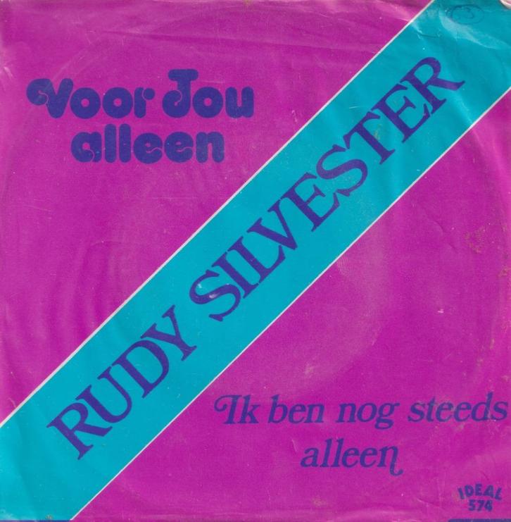 Rudy Silvester – Voor jou alleen / Ik ben nog steeds alleen, Cd's en Dvd's, Vinyl Singles, Gebruikt, Single, Nederlandstalig, 7 inch