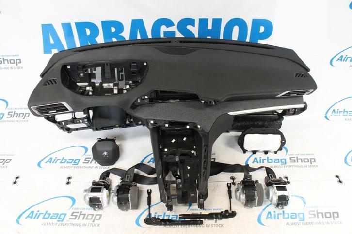 Airbag set – Dashboard met stiksel Peugeot 5008 (2016-heden), Auto-onderdelen, Dashboard en Schakelaars, Gebruikt, Ophalen of Verzenden