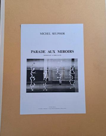 SEUPHOR Michel " Parade aux miroirs" 1985 map met 8 litho's  beschikbaar voor biedingen