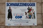 filmaffiche kindergarten Cop Schwarzenegger 1990 filmposter, Verzamelen, Posters, Rechthoekig Liggend, Ophalen of Verzenden, Zo goed als nieuw
