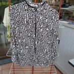 Blouse nieuw zijde print zwart-wit zijde D. Schumacher mt 38, Kleding | Dames, Nieuw, Maat 38/40 (M), Ophalen of Verzenden, D. Schumacher