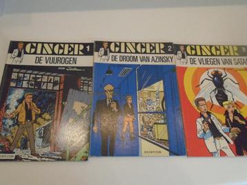 ginger : 3 strips, Jidéhem, Plusieurs BD, Enlèvement ou Envoi, Utilisé