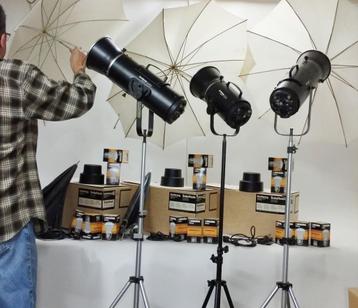 Matériel photographe de studio beschikbaar voor biedingen