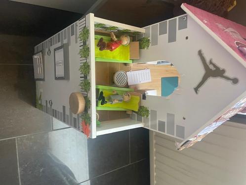 Houten poppenhuis, Kinderen en Baby's, Speelgoed | Poppenhuizen, Gebruikt, Poppenhuis, Ophalen