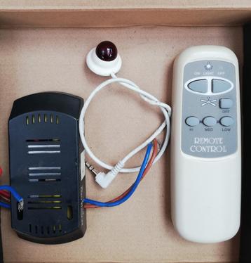 Afstandsbediening voor plafond ventilator Model NO.ID6, Enlèvement ou Envoi, Utilisé, Ventilateur de plafond
