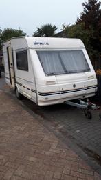 caravan  sprite super 390 met mover voortent campooz luifel, Schokbreker, Rondzit, Tot en met 2, Particulier