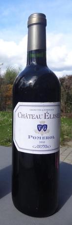 château Elisée 2010 : 1 bouteille, Pleine, France, Enlèvement ou Envoi, Vin rouge