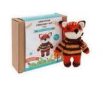 Creatieve knutselkit 12+ haken breien kind Vos Dier cadeau, Hobby en Vrije tijd, Breien en Haken, Ophalen of Verzenden, Nieuw