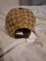 Casquette gucci classique beige (neuf jamais utilisé), Neuf, 57 cm (M, 7⅛ pouces) ou moins, Enlèvement, Casquette