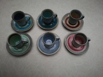 6 toffe espressokopjes beschikbaar voor biedingen