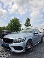 Mercedes-Benz C 180 AMG-PACK-7G-TRONIC-NAVI-CAMERA-LEDER, Achterwielaandrijving, 4 cilinders, Leder, Bedrijf