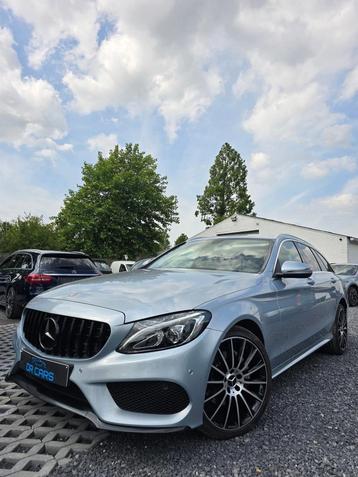 Mercedes-Benz C 180 AMG-PACK-7G-TRONIC-NAVI-CAMERA-LEDER beschikbaar voor biedingen
