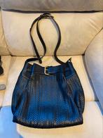 Zwarte delvaux handtas, Ophalen of Verzenden, Gebruikt, Zwart, Handtas