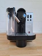 Machine à café Nespresso Delonghi en métal et noir One Touch, Electroménager, Cafetières, Comme neuf, Tuyau à Vapeur, Dosettes et capsules de café
