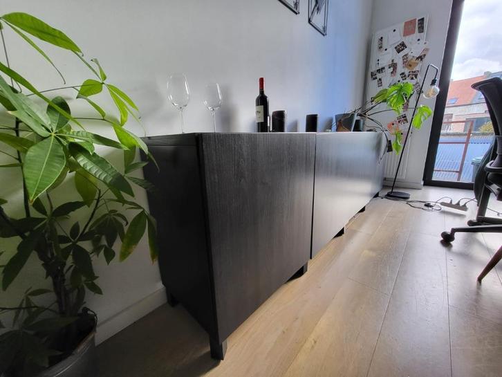 IKEA BESTA dressoir - 3 onafhankelijke elementen, Huis en Inrichting, Kasten | Buffetkasten, Zo goed als nieuw, Minder dan 100 cm