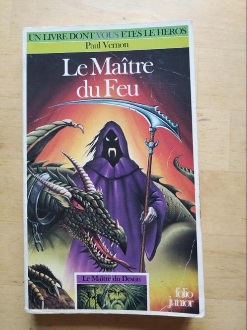 Ldvelh Le maitre du feu Le maitre du destin 2 livre heros, Boeken, Avontuur en Actie, Gelezen, Ophalen of Verzenden