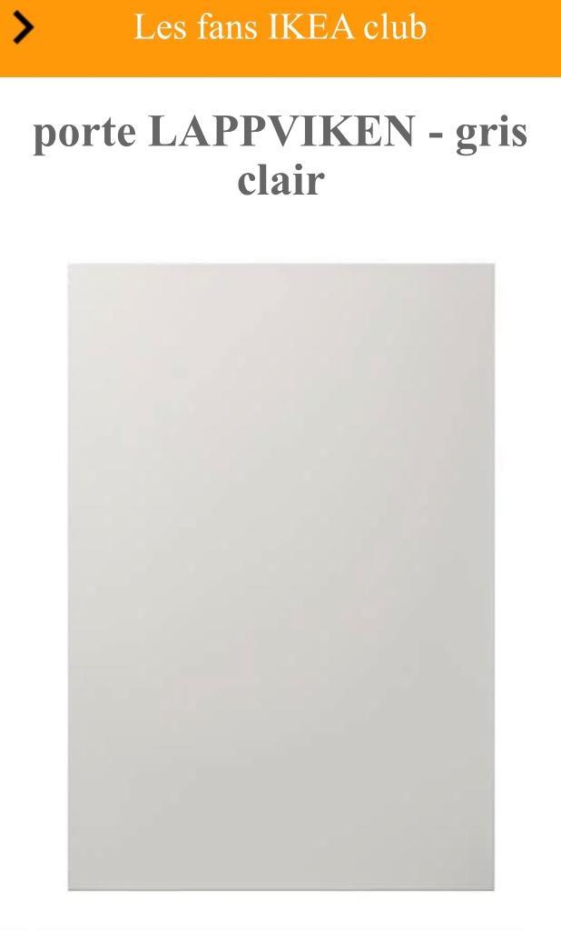 Portes pour meuble IKEA, Maison & Meubles, Armoires | Mobilier de télévision, Comme neuf, Enlèvement