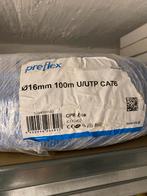 UTP CAT 6 preflex 16mm. rest rol +- 50m, Doe-het-zelf en Bouw, Ophalen, Nieuw