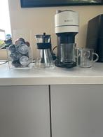 Nespresso apparaat + melkopschuimer en toebehoren, Elektronische apparatuur, Ophalen, Espresso apparaat, Zo goed als nieuw, 1 kopje