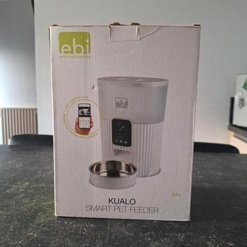 EBI Kualo Smart Pet Feeder WiFi Automatic Feeder with Camera beschikbaar voor biedingen