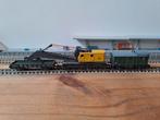 Du Minitrix ? Ensemble de grues de chantier avec 2 wagons, Enlèvement ou Envoi