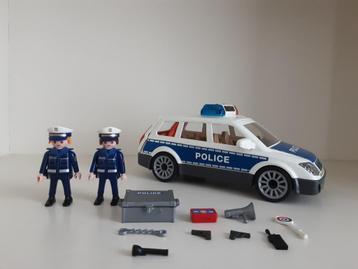 Playmobil politieauto met werkende lichten beschikbaar voor biedingen