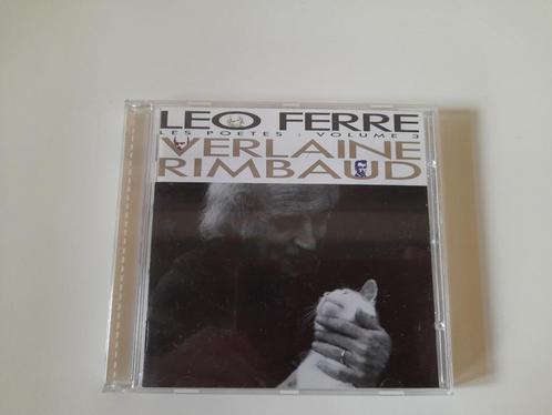 CD Leo Ferre - Verlaine et Rimbaud, Cd's en Dvd's, Cd's | Franstalig, Zo goed als nieuw, Ophalen of Verzenden
