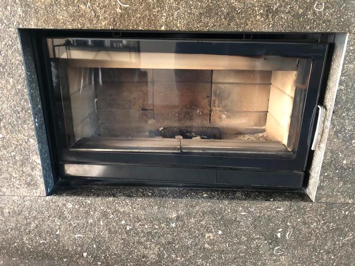 Mooie houtcassete B&G Optifire 16/9, Huis en Inrichting, Kachels, Gebruikt, Inbouw, Houtkachel, Hout, Ophalen