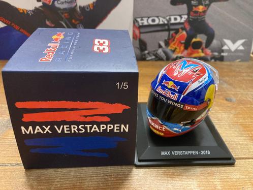Max Verstappen 1:5 helm 2016 Monaco GP Red Bull RB12 Spark, Collections, Marques automobiles, Motos & Formules 1, Neuf, ForTwo