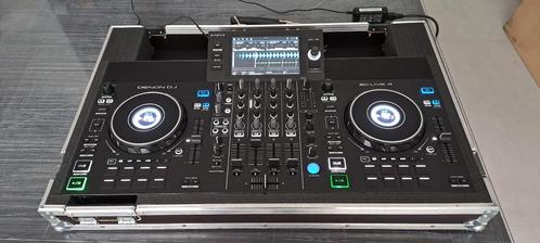 Denon DJ SC Live 4 met flightcase, Muziek en Instrumenten, Dj-sets en Draaitafels, Denon, Ophalen