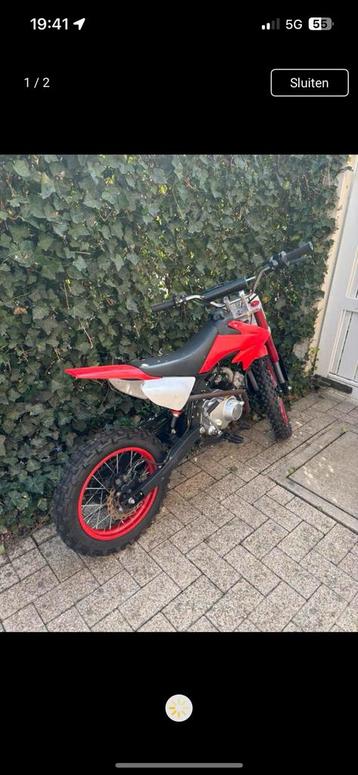 Pitbike 125cc, Enlèvement, Pit Bike