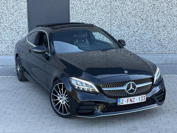 Mercedes C220 Coupe Facelift met volledige opties Burmester, Auto's, Mercedes-Benz, Particulier, C-Klasse, ABS, Achteruitrijcamera