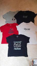 Lot de 5 tee-shirts garçon, Kiabi, Garçon, Enlèvement ou Envoi, Utilisé