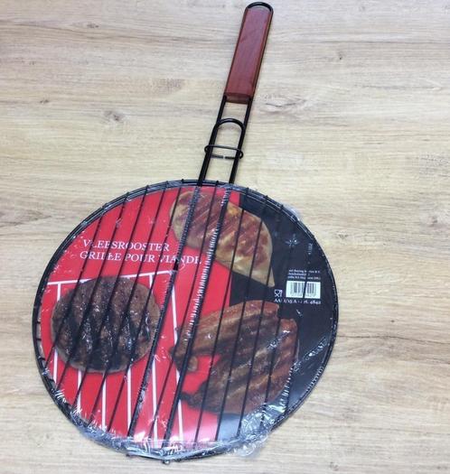 Barbecue vleesrooster (nieuw) - 28.5 cm diameter, Tuin en Terras, Barbecue-accessoires, Nieuw, Ophalen of Verzenden