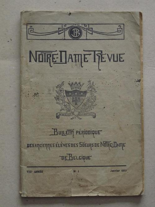 revue "Notre-Dame Revue", Collections, Revues, Journaux & Coupures, Journal ou Magazine, Envoi