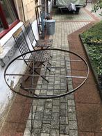 Bistro stoelen/ tafel, Tuin en Terras, Tuinstoelen, Ophalen, Zo goed als nieuw