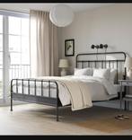 Lit IKEA STJÄRNÖE anthracite (comme neuf, 160 x 200), Queen size, Comme neuf, Enlèvement, 160 cm