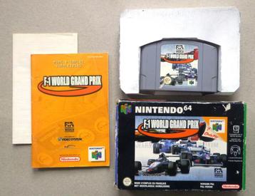 F-1 World Grand Prix voor de Nintendo 64 Compleet 